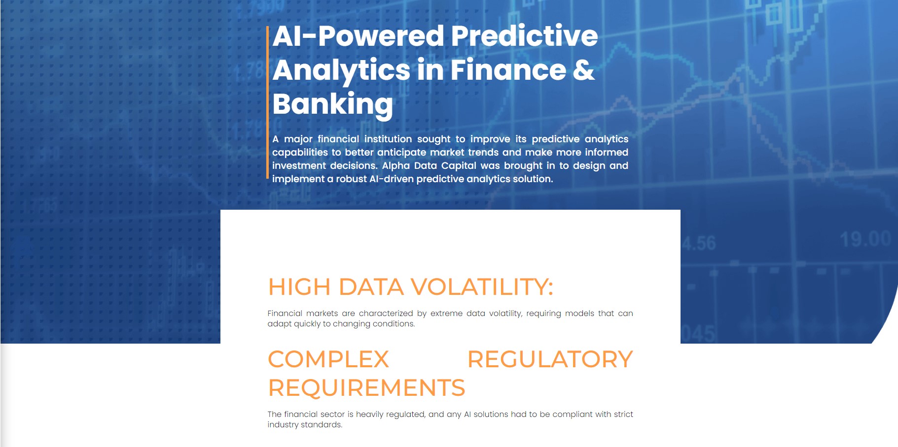 AI-Powered Predictive Analytics in Finance & Banking