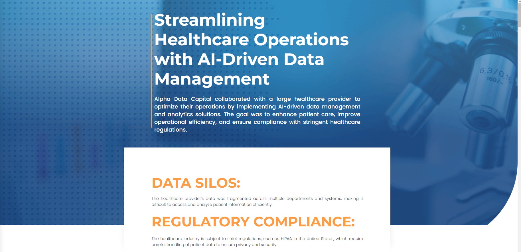 Streamlining Healthcare Operations with AI-Driven Data Management